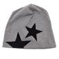 Preview: Beanie Mütze Sterne, ca. 52 cm Umfang