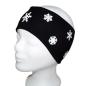 Preview: Stirnband Schneeflocken Glitzer