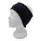 Preview: Stirnband uni schwarz