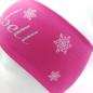 Preview: Stirnband mit Name pink
