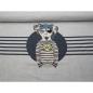 Preview: Jersey Panel Hund Pirat hellblau
