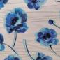 Preview: Jersey blaue Blumen
