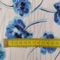 Preview: Jersey blaue Blumen
