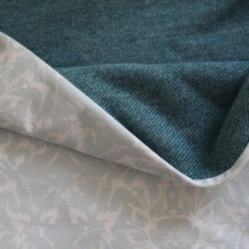 Preview: Loop Schal Damen Ornamente grün