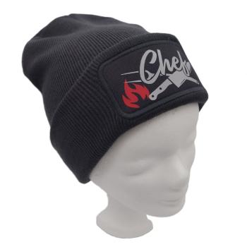 Preview: Beanie Chef am Grill