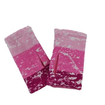 Pulswärmer Kinder rosa Streifen klein