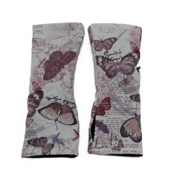 Preview: Armstulpen Schmetterlinge romantisch