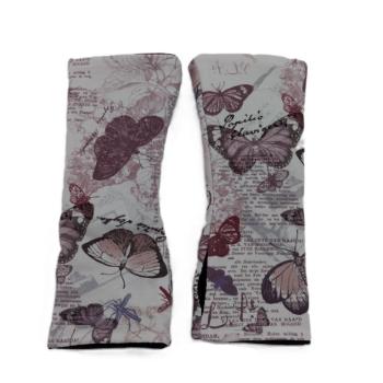 Preview: Armstulpen Schmetterlinge romantisch