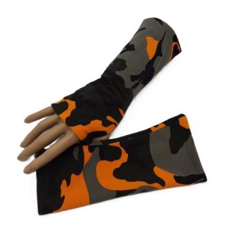 Wende- Armstulpen mit Daumenloch Camouflage