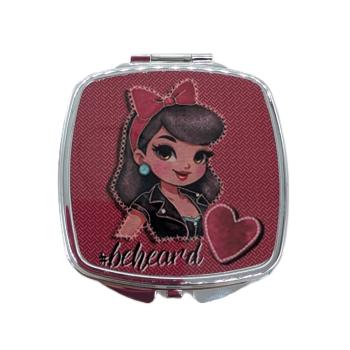 Taschenspiegel Miss Shorty Stoff