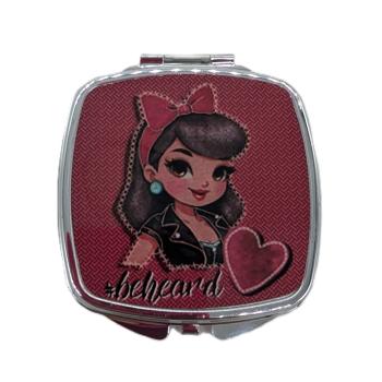 Preview: Taschenspiegel Miss Shorty Stoff