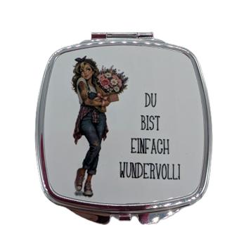 Preview: Taschenspiegel Ruby wundervoll