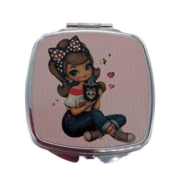 Taschenspiegel Ginger Kaffee