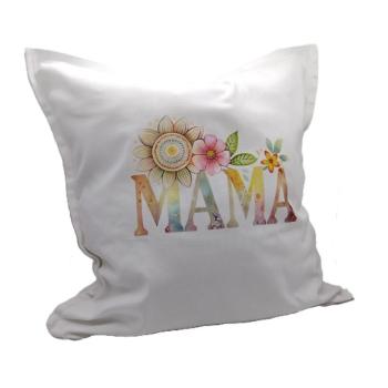 Preview: Kissenbezug Druck Mama, 50X50