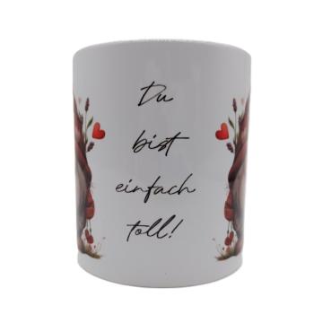 Preview: Tasse Du bist toll