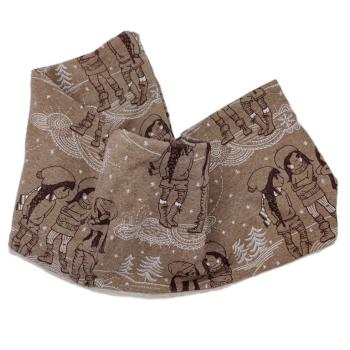 Set aus Mütze, Loop und Beinstulpen Mädchen