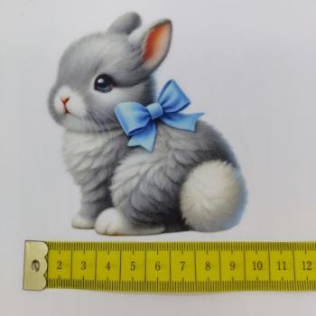 Preview: Bügelbild Hasenbaby