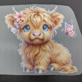 Preview: Bügelbild Hochlandrind