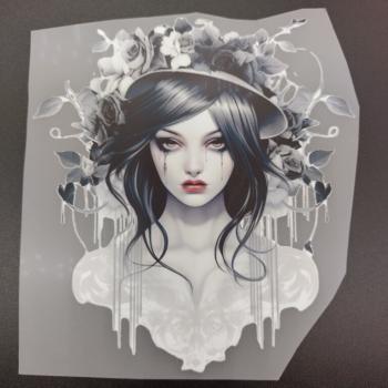 Preview: Bügelbild Mädchen