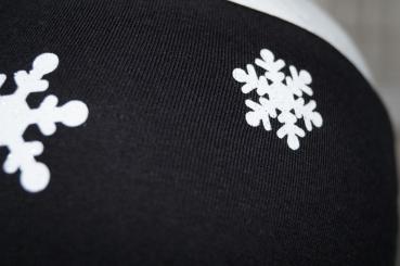 Preview: Stirnband Schneeflocken Glitzer