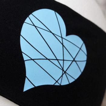 Preview: Stirnband Herz modern