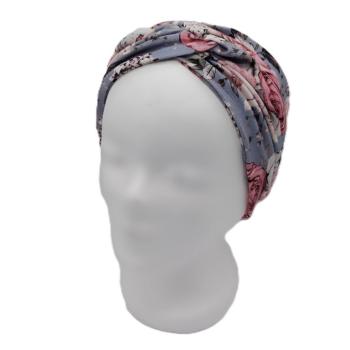 Stirnband, Knotenstirnband Rosen