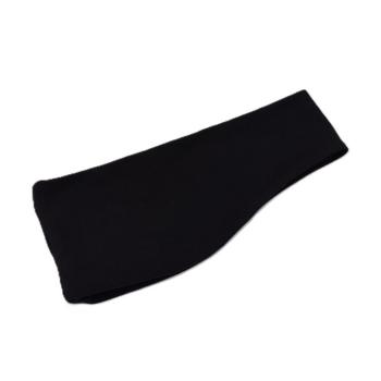 Preview: Stirnband uni schwarz