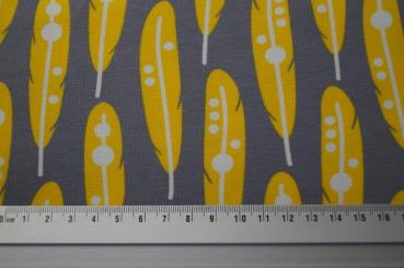 Preview: Jersey Federn gelb