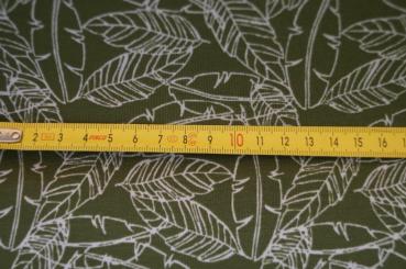 Preview: Jersey Blätter grün