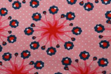 Preview: Jersey Meterware Herzblüte