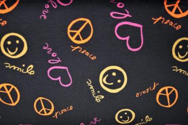 Preview: Jersey smile Reststück Grundpreis 13€/m