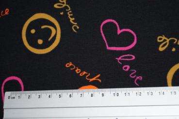 Preview: Jersey smile Reststück Grundpreis 13€/m