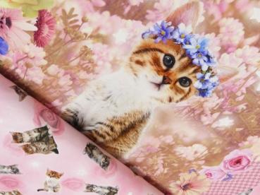 Preview: Jersey Panel Katze