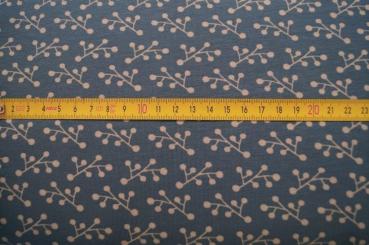 Preview: Jersey stilisierte Blumenzweige