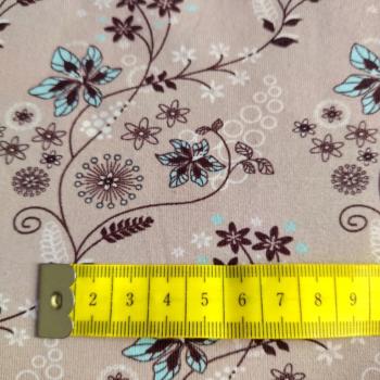 Preview: Jersey Meterware Tante Ema Blümchen