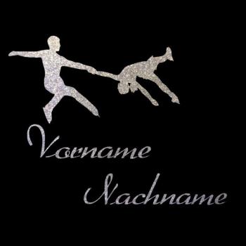 Preview: Kleiderhülle Eistanz mit Name