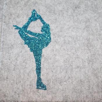 Preview: Sportpasshülle hellgrau EisläuferinB