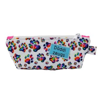 Preview: Stifte Mäppchen Pfoten weiß