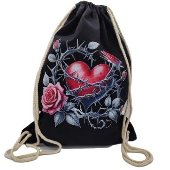 Preview: Turnbeutel Herz rot