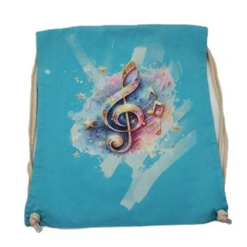 Preview: Turnbeutel Notenschlüssel