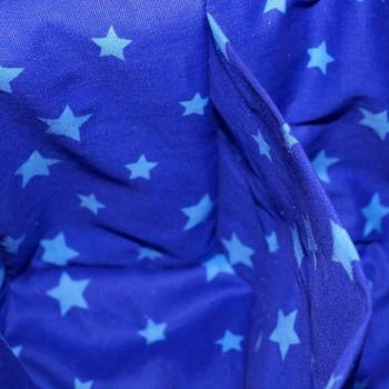 Preview: Tasche Eiskunstlauf Training, Bandentasche bestickt grau blau