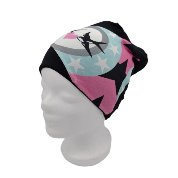 Beanie Mütze Schwalben, 43 cm Umfang