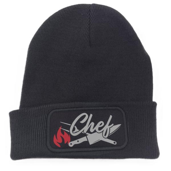 Beanie Chef am Grill