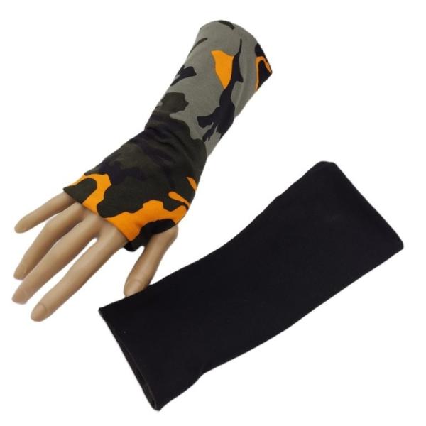 Wende- Armstulpen mit Daumenloch Camouflage