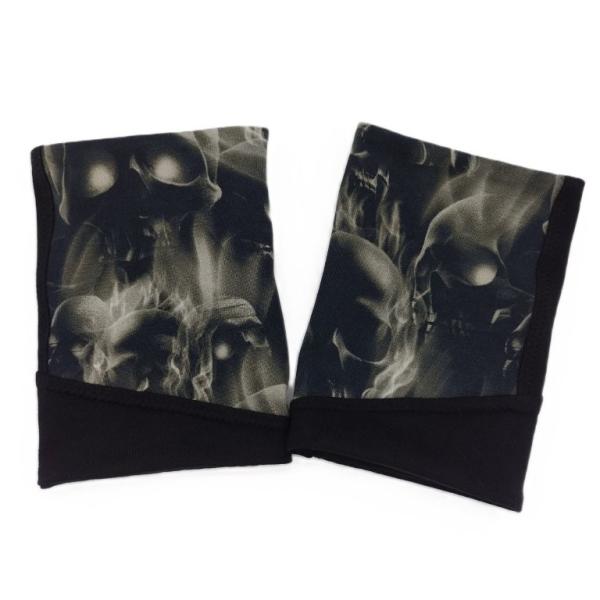 Pulswärmer Totenkopf unisex