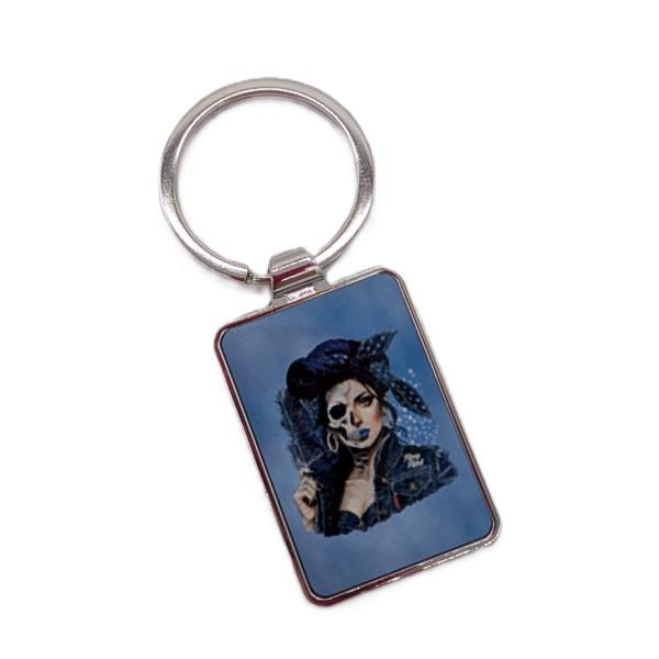 Rosy Rebel Anhänger oder Taschenspiegel