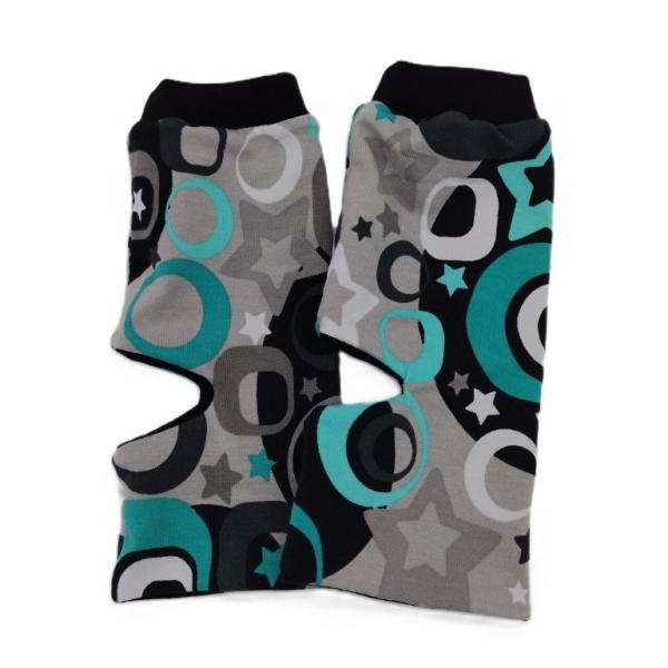 Wende-Yogasocken retro