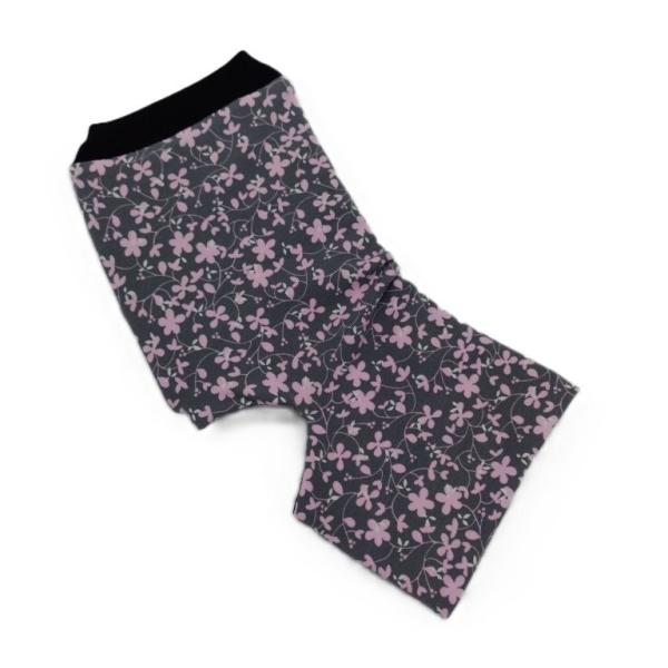 Wende-Yogasocken Blümchen rosa
