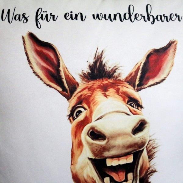 Kissenbezug Esel 40X40