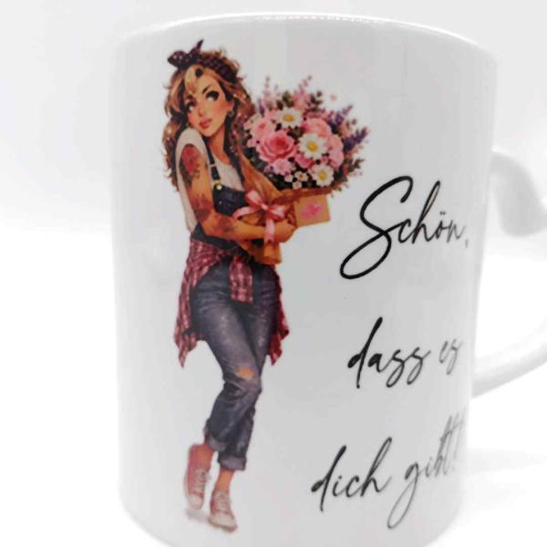 Tasse Schön, dass es dich gibt"